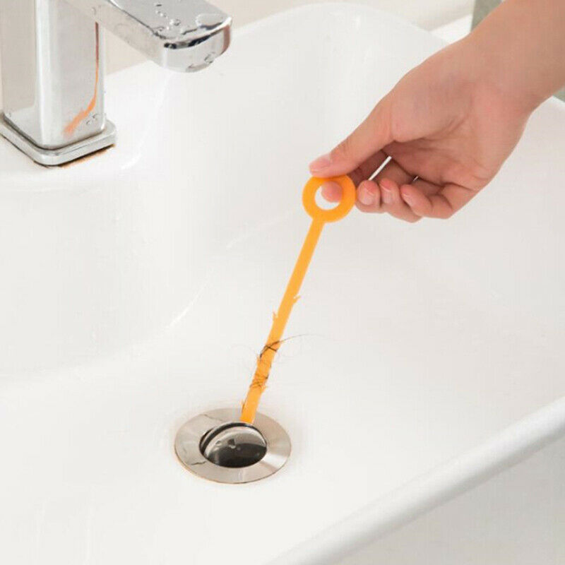Sink Hair Cleaning Kitchen Bathroom Sewer Filter Drain Clean Clog Too.l8
