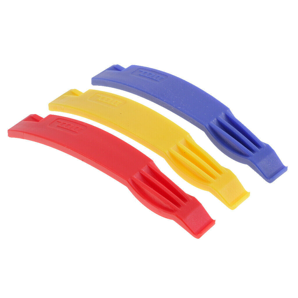 3 Pcs Durable Plastic Tyre Tire Levers Set and Inner Tube Replacement Set for