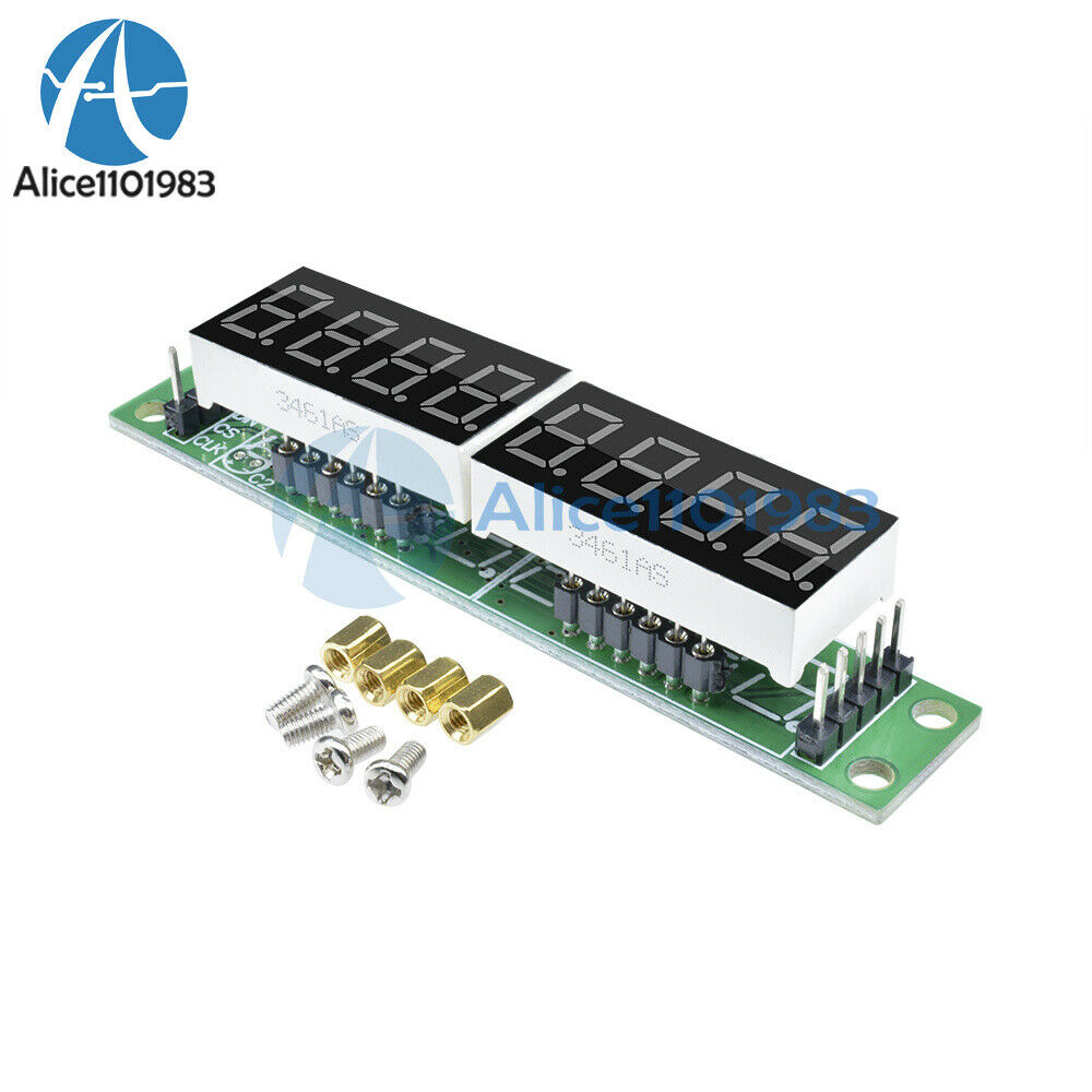 5PCS MAX7219 CWG 8-Digit Digital Tube Display Control Module Red for arduino