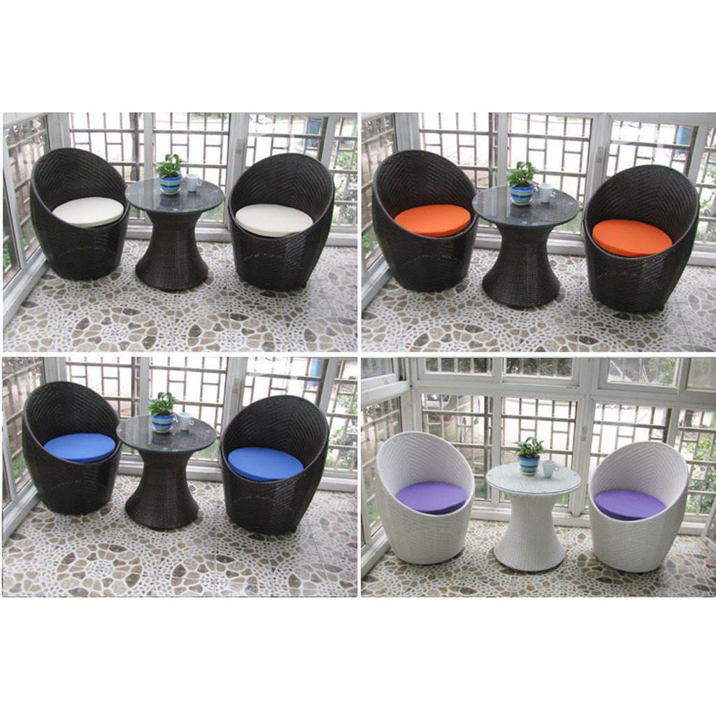 Round   Soft   Chair   Cushion   Pad   Indoor   Outdoor   Bistro   Patio