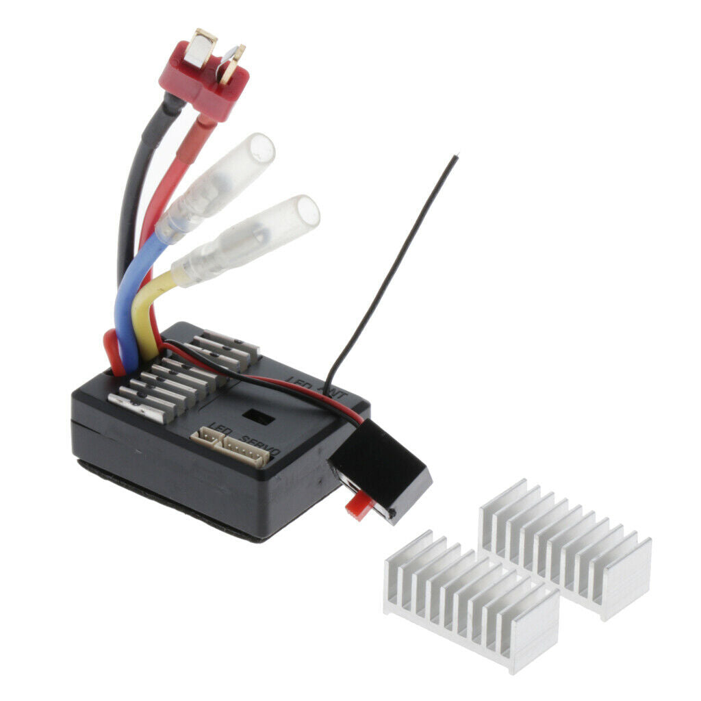 Receiver Plate Board + Motor Heatsink Circuit Board for RC Wltoys 144001
