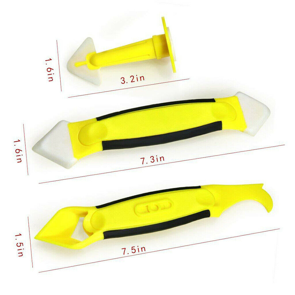 Silicone Caulking Finisher Tool Nozzle Spatulas Filler Spreader Tool Kit