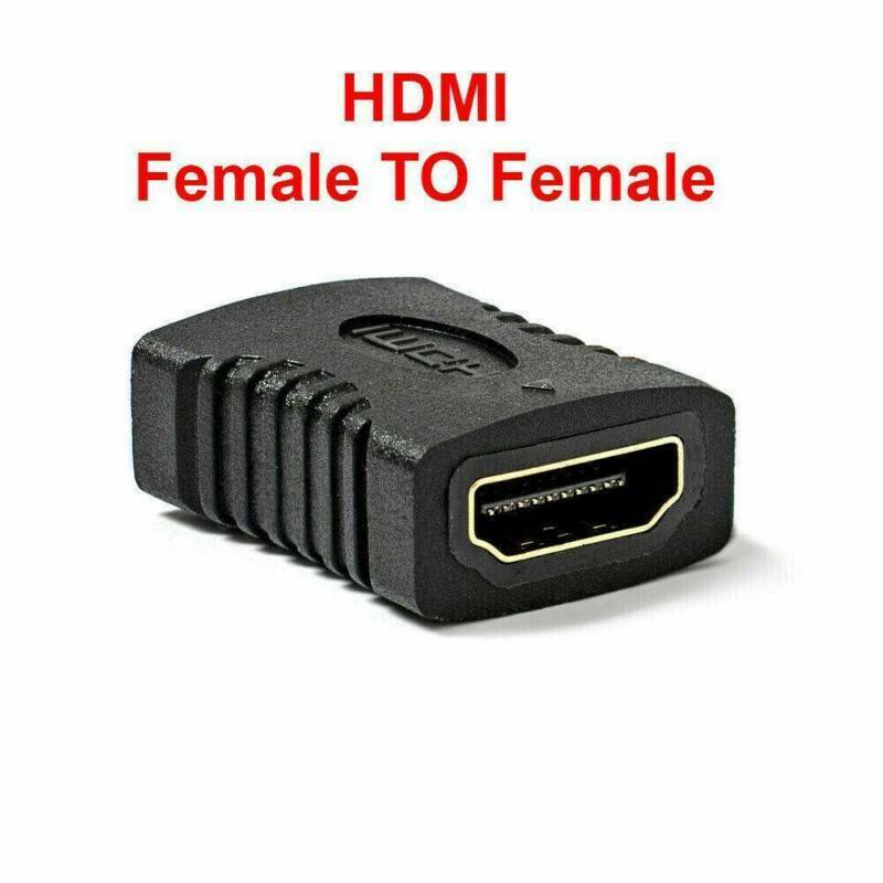 US - HDMI Female To Female Extender Adapter Coupler Connector F/F HDTV 1080P 4K