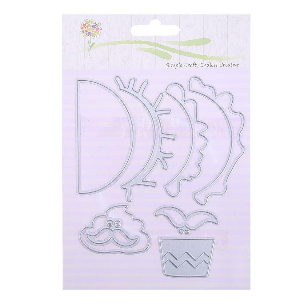 8pcs Metal Pancake Cutting Dies Stencils DIY Scrapbooking Embossing Craft @