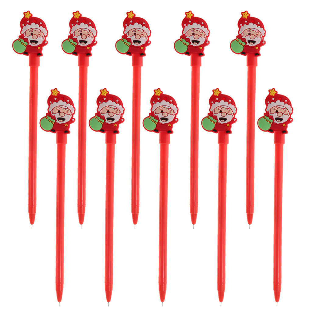 Creative Cartoon Christmas Series Gel Pen Christmas Gift Stationery Supply A