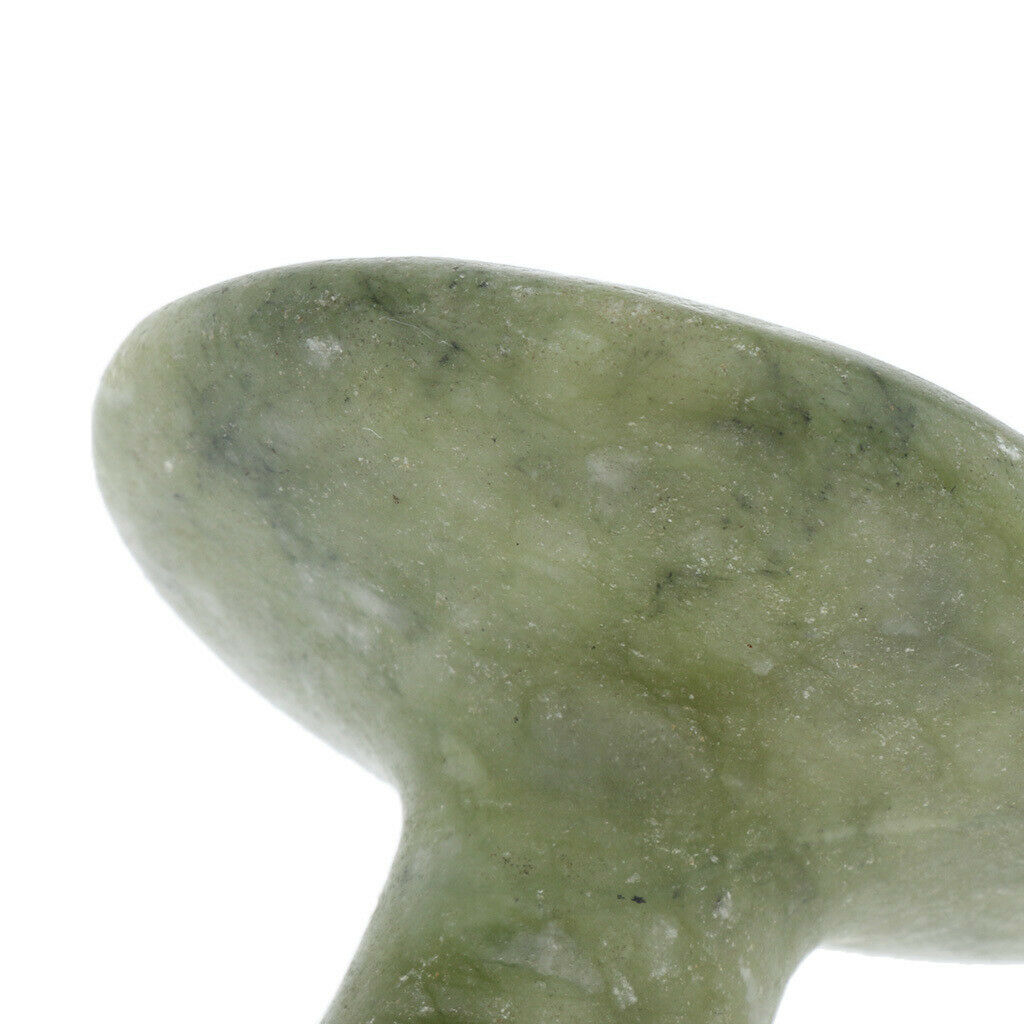 3x Jade Mushroom Massage Stones Set