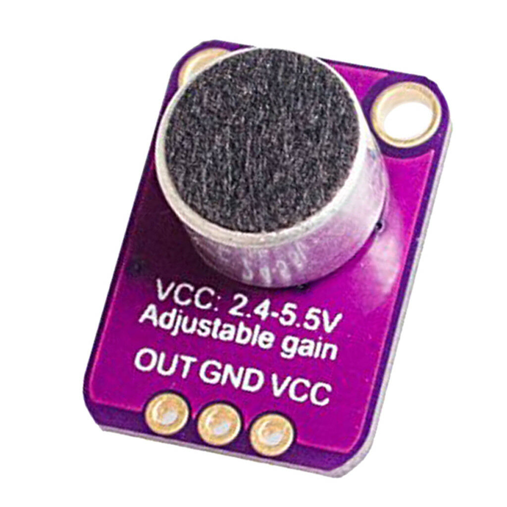 DIY Sensor Module Electret Microphone Amplifier 2.4-5V DC For