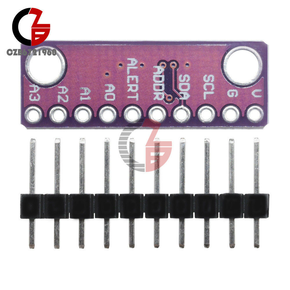 ADS1115 Module 4 Channel 16 Bit I2C ADC with Pro Gain Amplifier For Arduino New