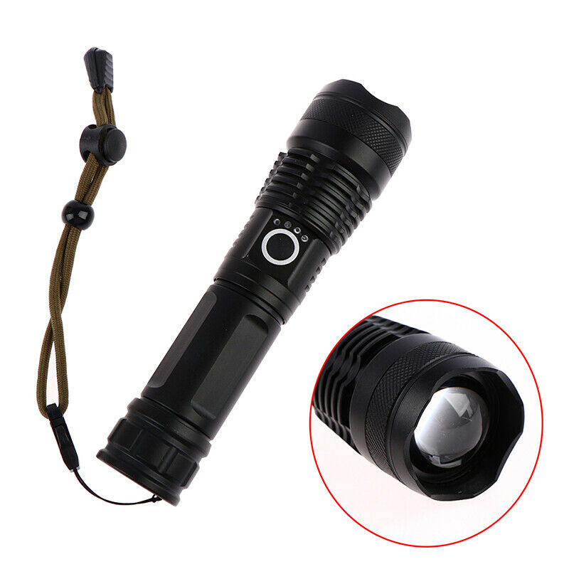 Super Bright 4 Core P50 LED Flashlight Waterproof Torch for Adventure CampinBDA