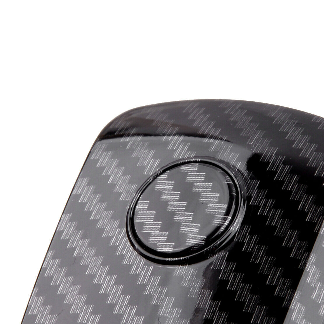 1x Carbon Fiber Style Remote Key Case Shell Fob Fit For Audi A5 Q5 Q7 S5 17-20