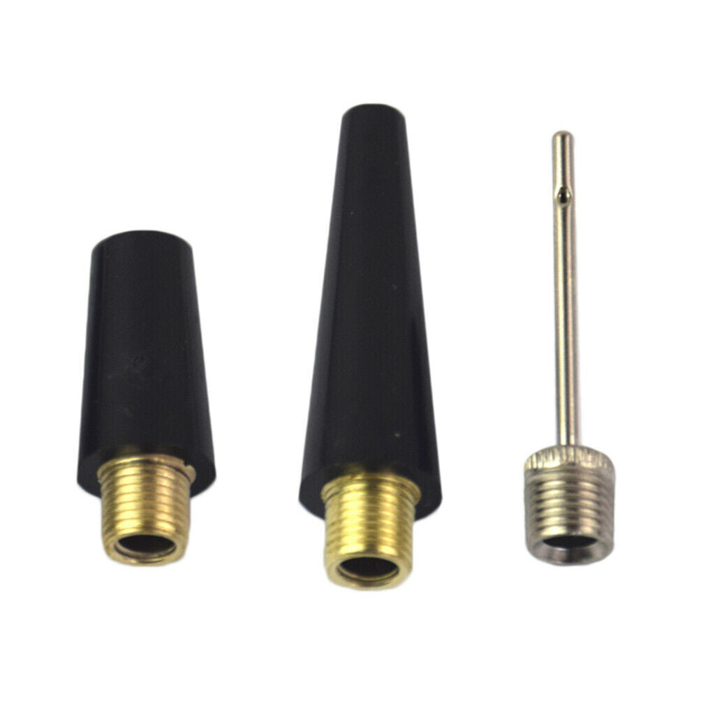 Valve Adapter Ball Inflator  Nozzle Adapter Kit, 1x  + 2 Nozzles