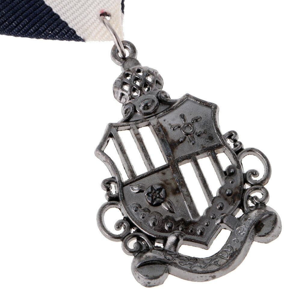 3 Pieces Medal Badge Military Rock Biker Clothing Costume Brooch Pin Costume