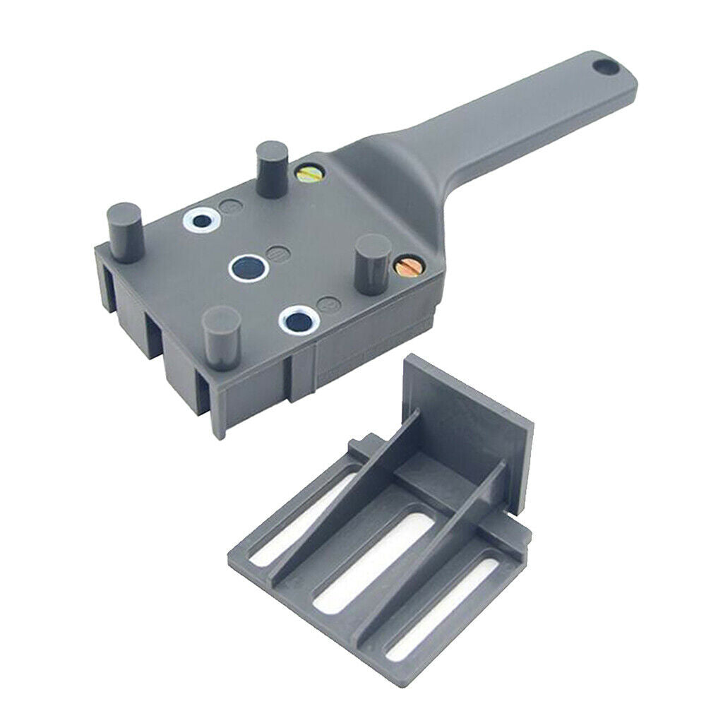 Handheld Dowel Jigs Fits 6mm 8mm 10mm Drill Guide, Metal Sleeve Wood Drilling
