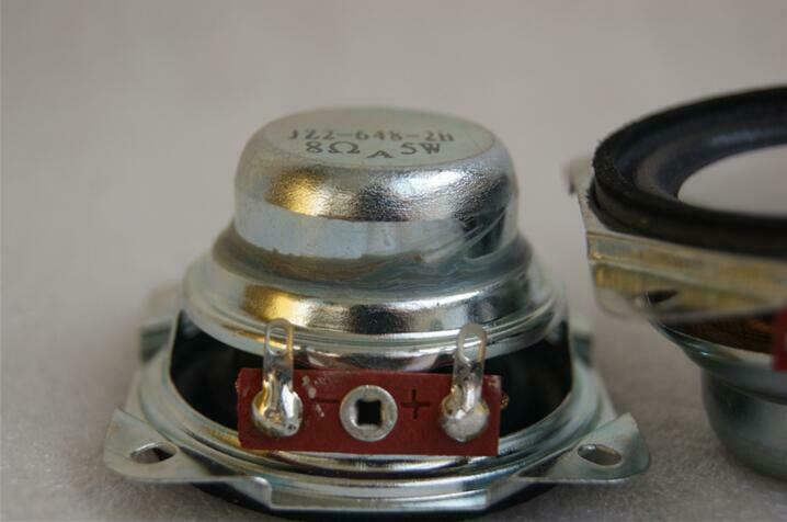 2pcs 2"inch 53MM 8Ω 5W full-range Speaker Neodymium Loudspeaker Home Audio Parts