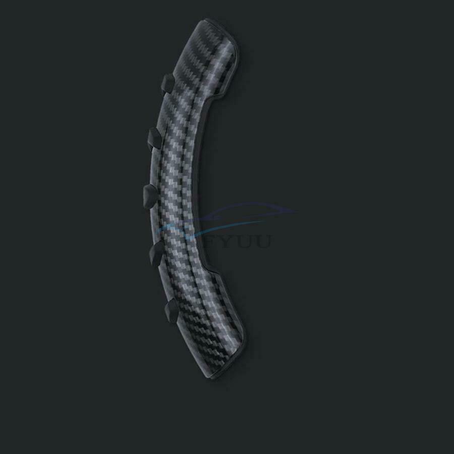 2 Pieces ABS Rubber PE Anti-skid 360° Rotating Booster Car Steering Wheel Cover