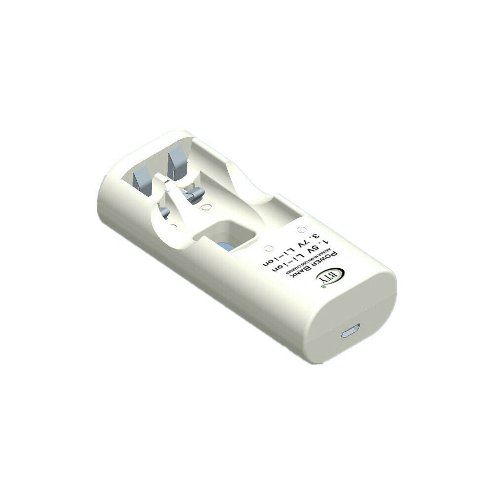 2 Slot Battery Charger AA AAA 14500 Ni-MH 1.5V 3.7V Lithium Battery Charger