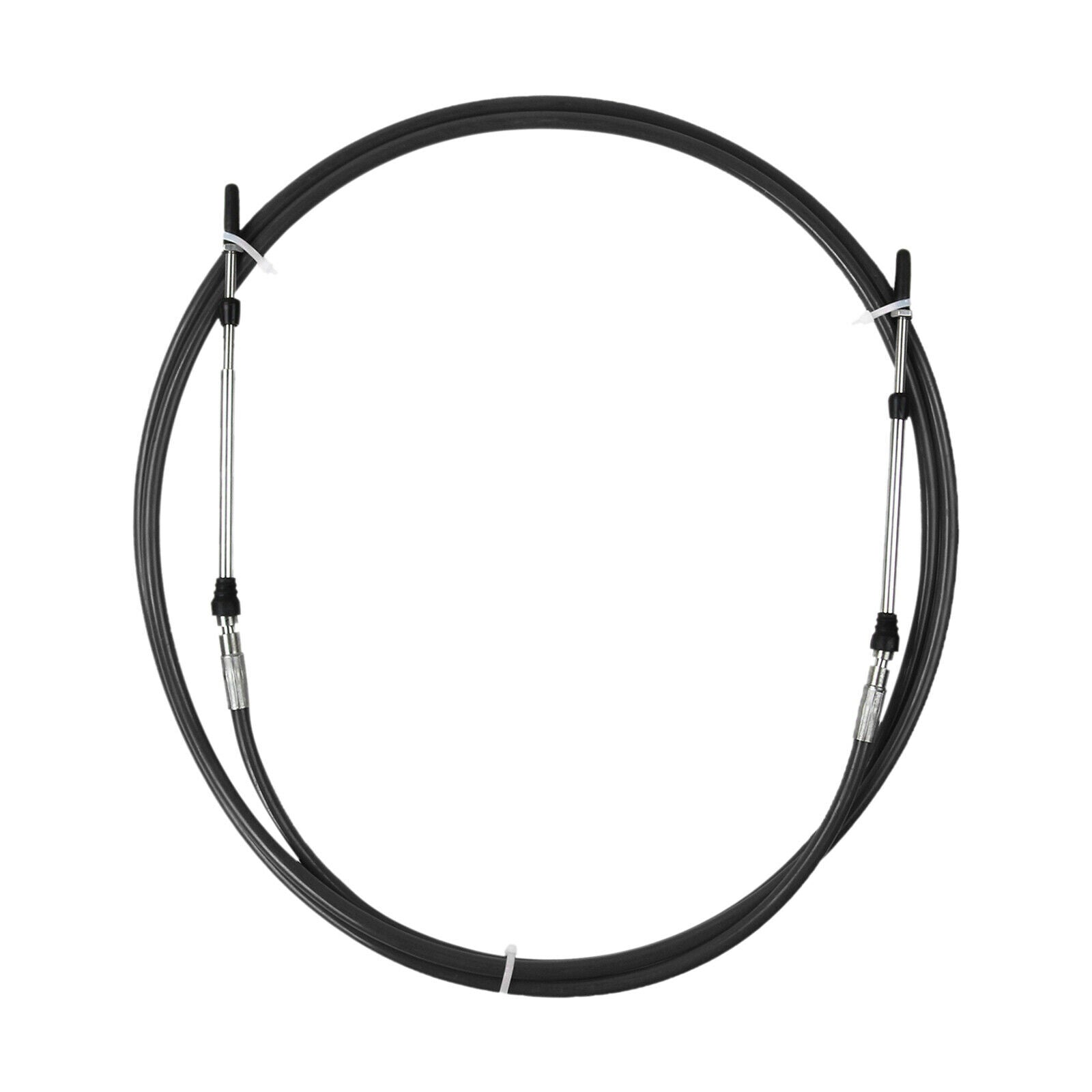 Universal Throttle Cable for Marine Boat Motor Control Lever 12 FT Black+Red
