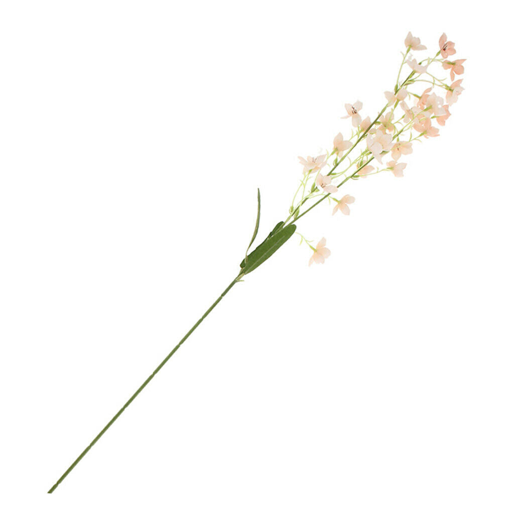 Silk Orchid Flower Wedding Party Bouquet DIY Crafts Home Decor Champagne