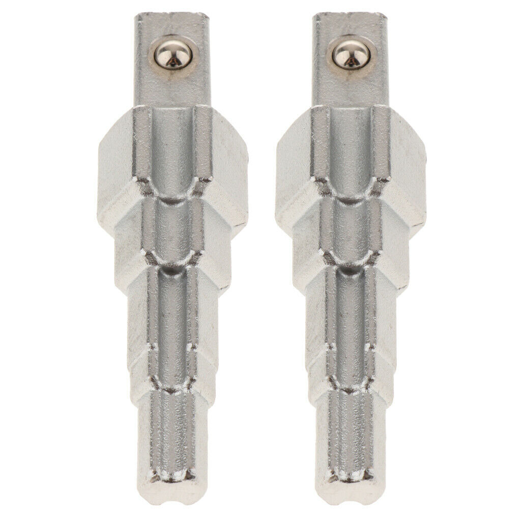 2 Pieces Step Wrench Radiator Spud Wrench 1/2" Dr. Valves Lugs Nipple Tank