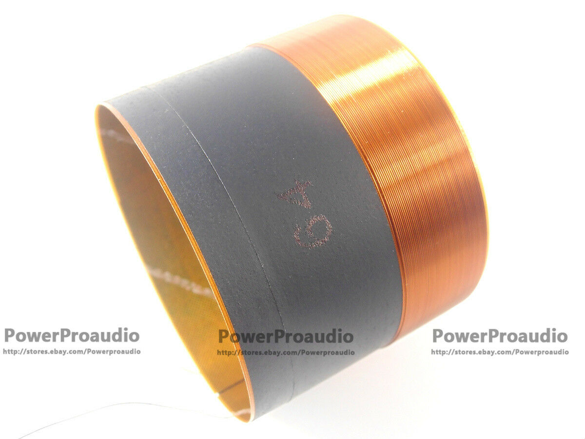 2PCS 64.0MM Audio Bass Speaker Voice Coil Subwoofer Woofer Sound 2 Layers