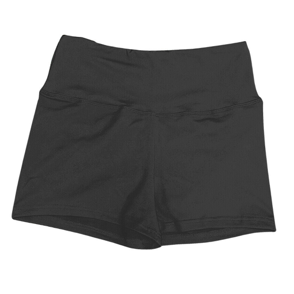 Sexy Stretch Womens Sports Shorts Female Short Pants Black L,Multicolor
