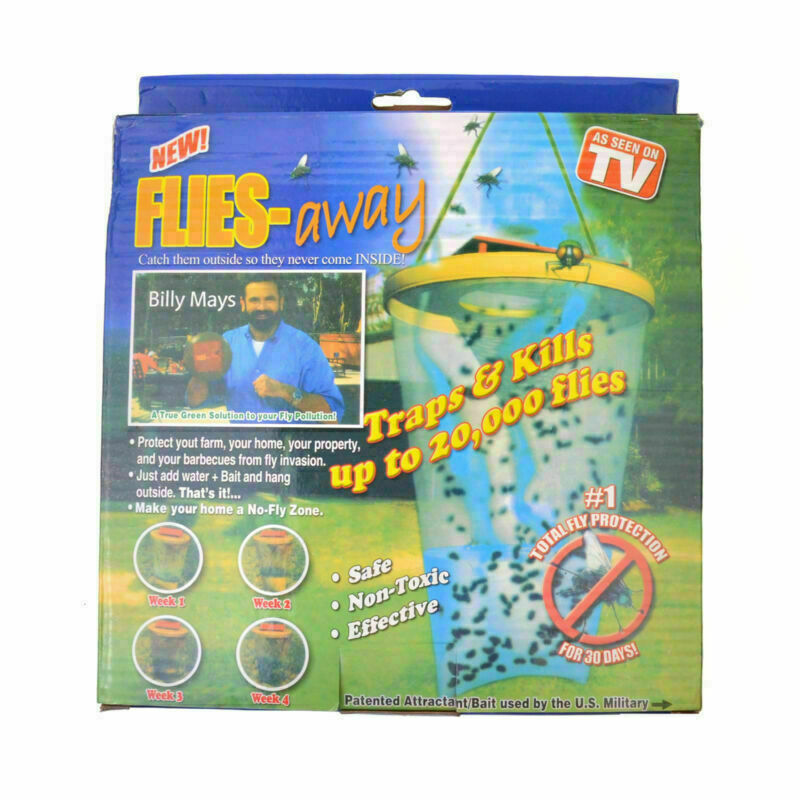 Environmental Flies Home Outdoor Flytrap Cage Zapper Net Trap Fly Catcher Killer