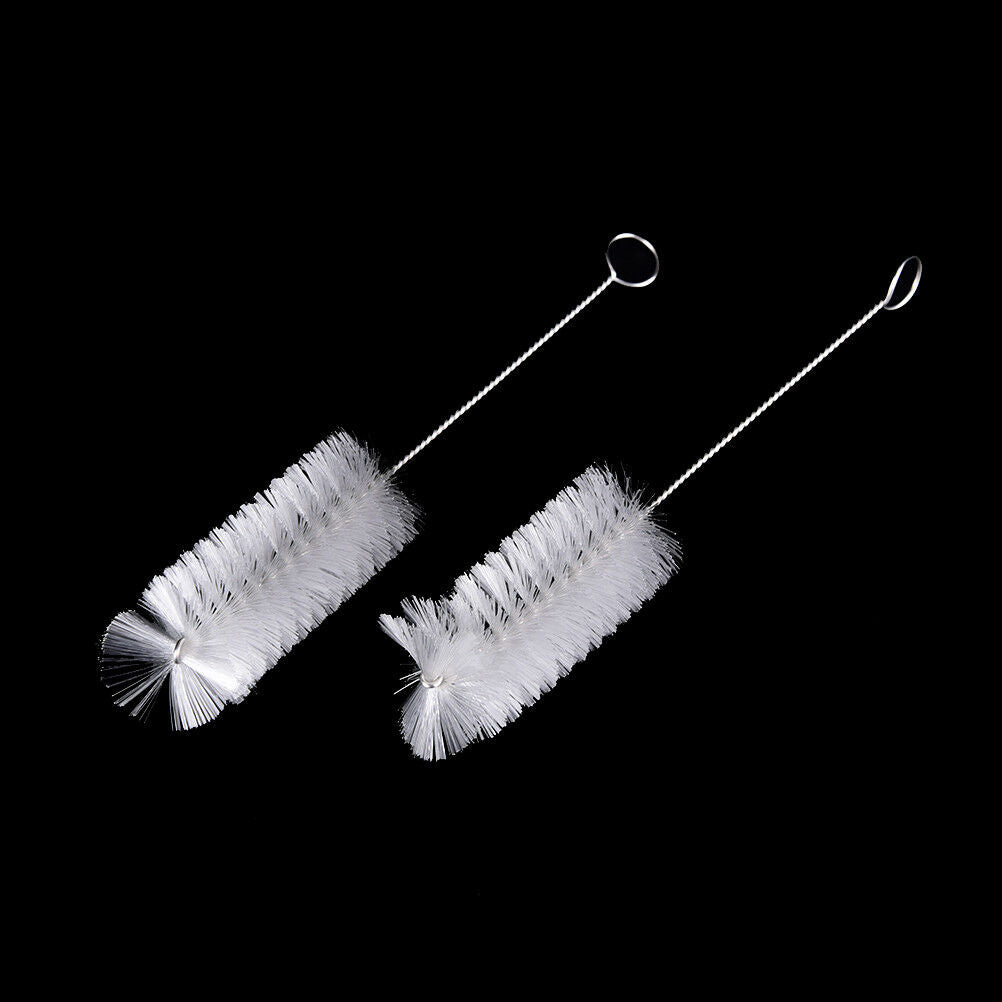 2Pcs Lab Chemistry Test Tube Bottle Cleaning Brushes Cleaner Laboratory Su.l8