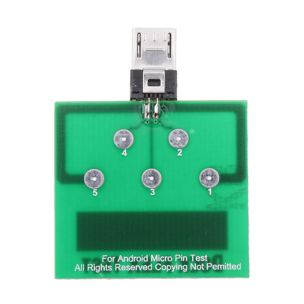 Replacement Micro USB Charging Port Flex Test Plate Battery Diagnostic Tool For