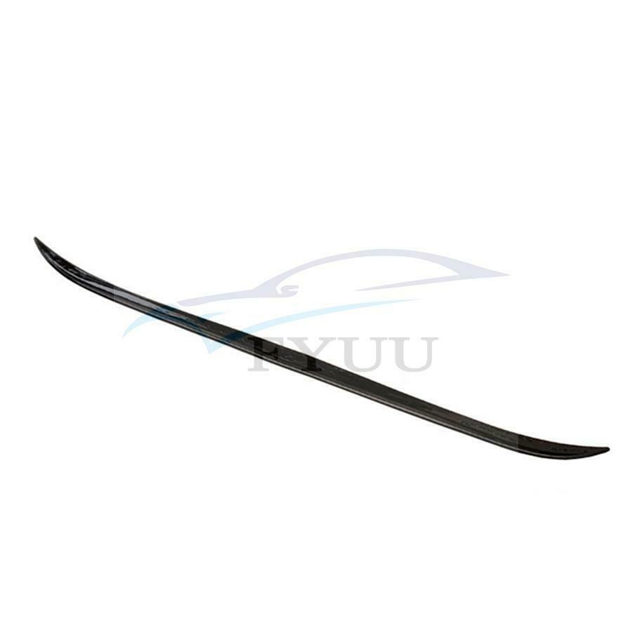 125CM Glossy Black Car-Styling Refit Spoiler Rear Roof Lip Wing Tail Undrilling