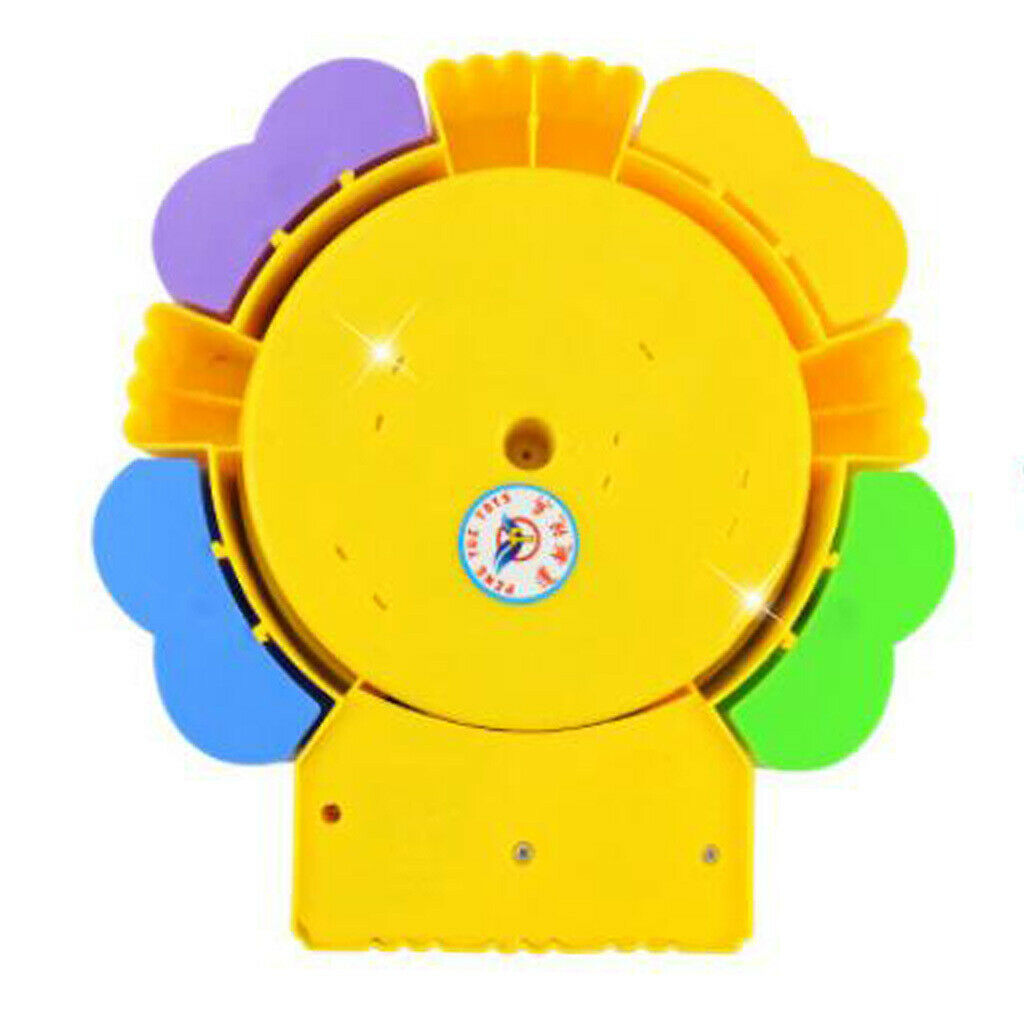 Toddler Musical Magnetic Fishing Game Rotate Board Early Educational Toys