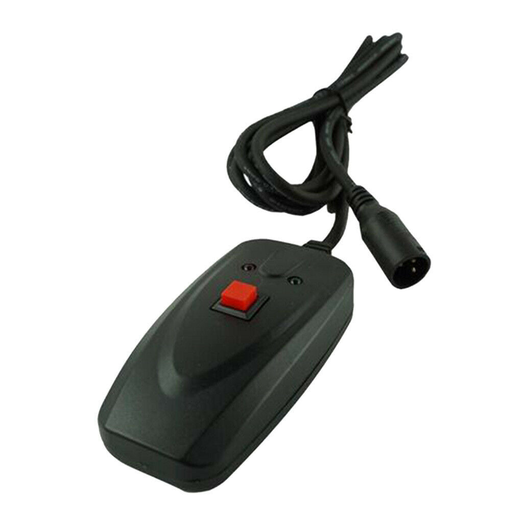 Set of 2 Fog Machine Wire Controller Portable 3Pins XLR for Fog Machine 2.5m