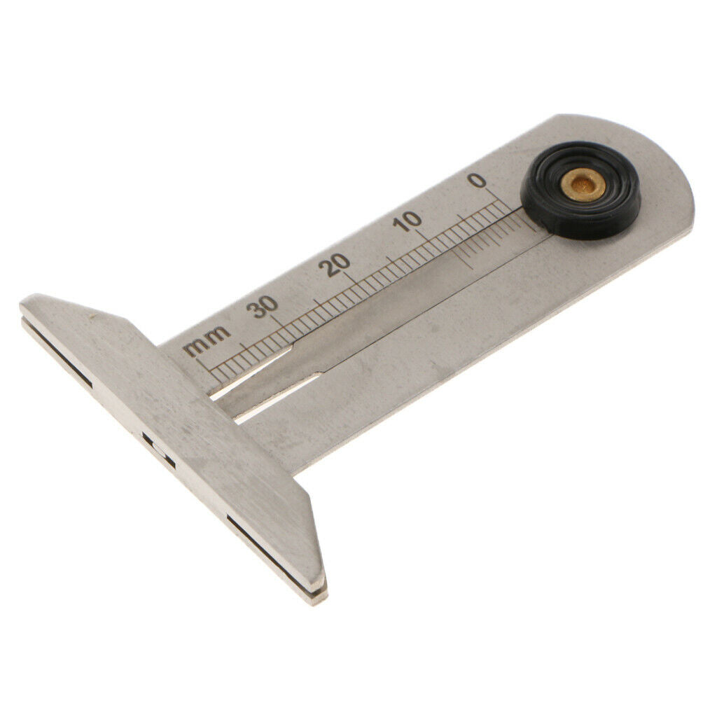 Metal Measuring Tread Tire Depth Gauge 0mm~30mm