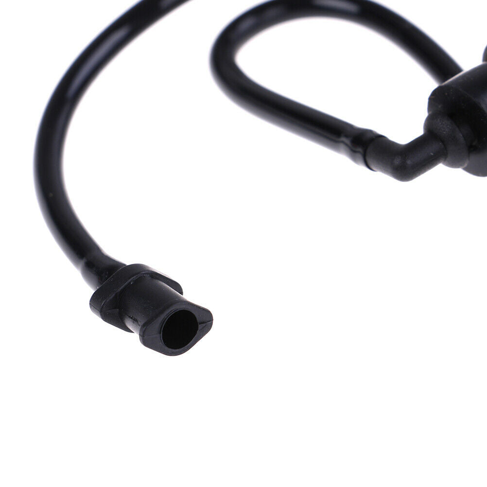 Black replacement coil acoustic air tube earplug for radio earpiece headse Fx