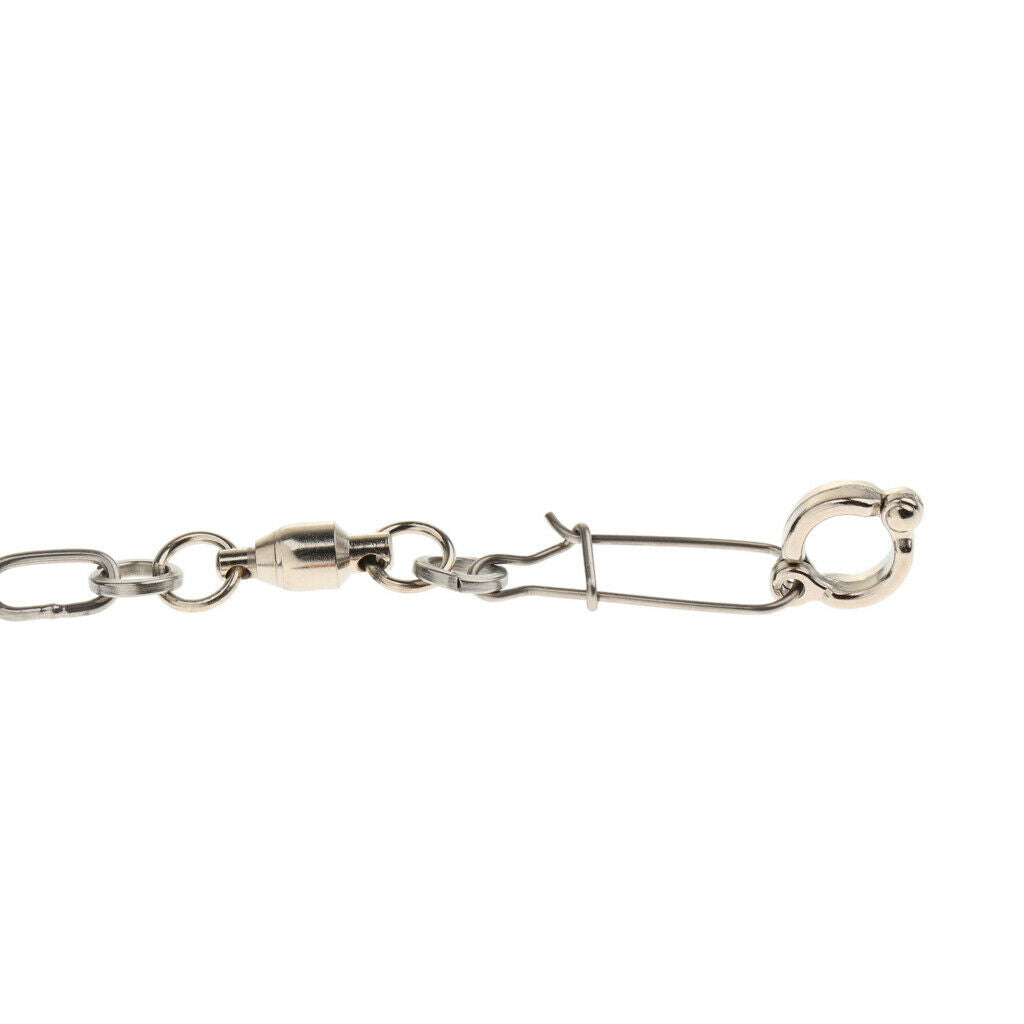 Pet Bird Leash Parrot Foot Chain Stainless Steel Training Anklet Ring 09