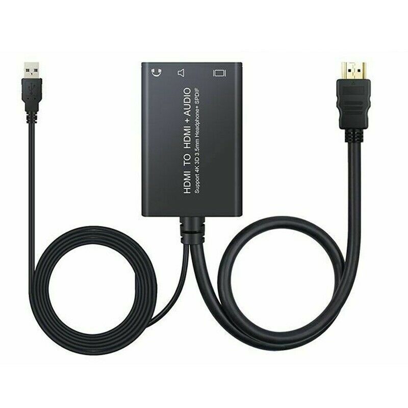 mi Audio Extractor MI to MI and Optical SPDIF+3.5mm Stereo Audio Extractor ConI1