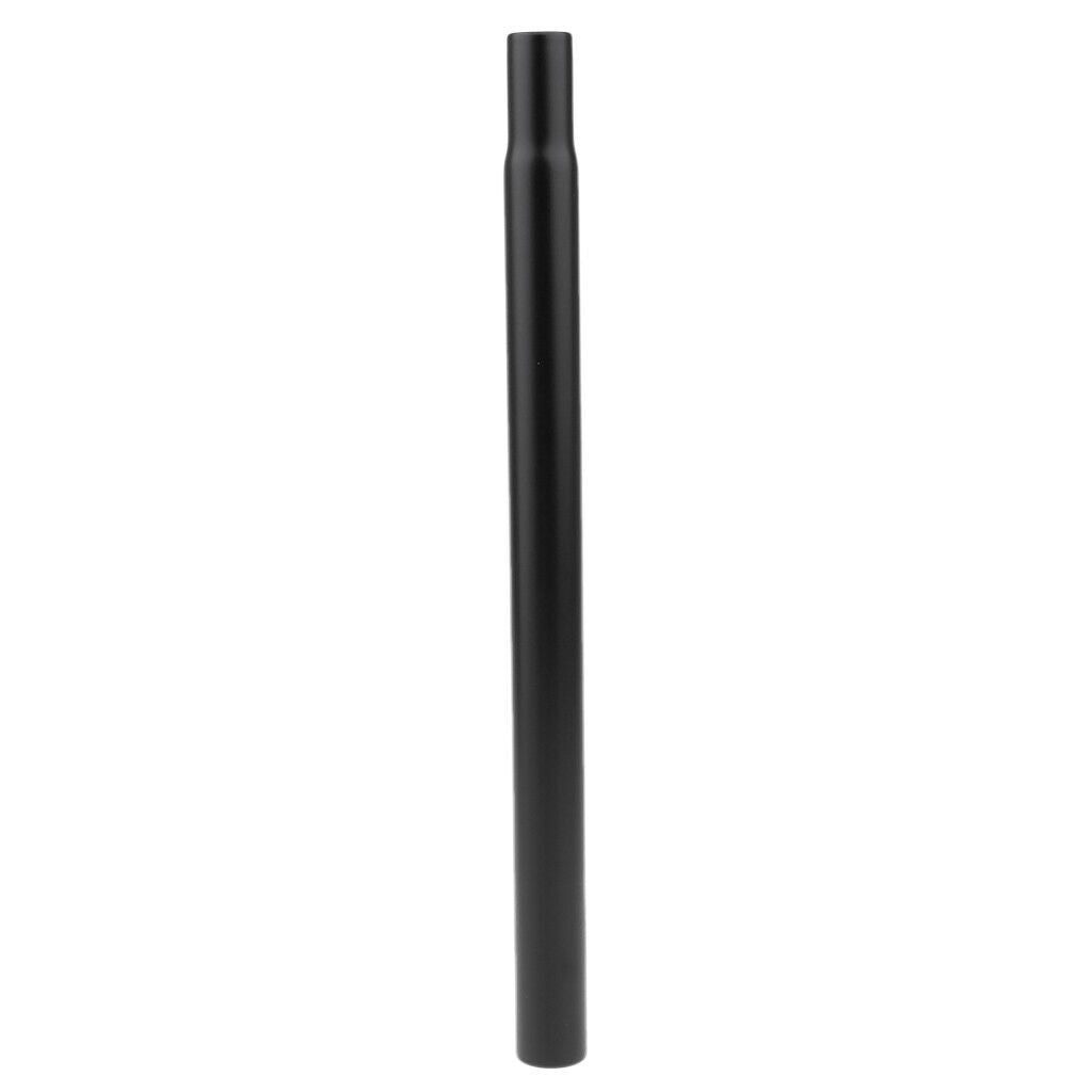 25.4mm X 9.8 Inch Bike Saddle Seat Post Seatposts Black For MTB Road Bikes