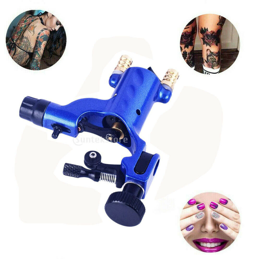 Rotary Motor Tattoo Machine Gun Tool Dragonfly Style for Liner Shader Blue