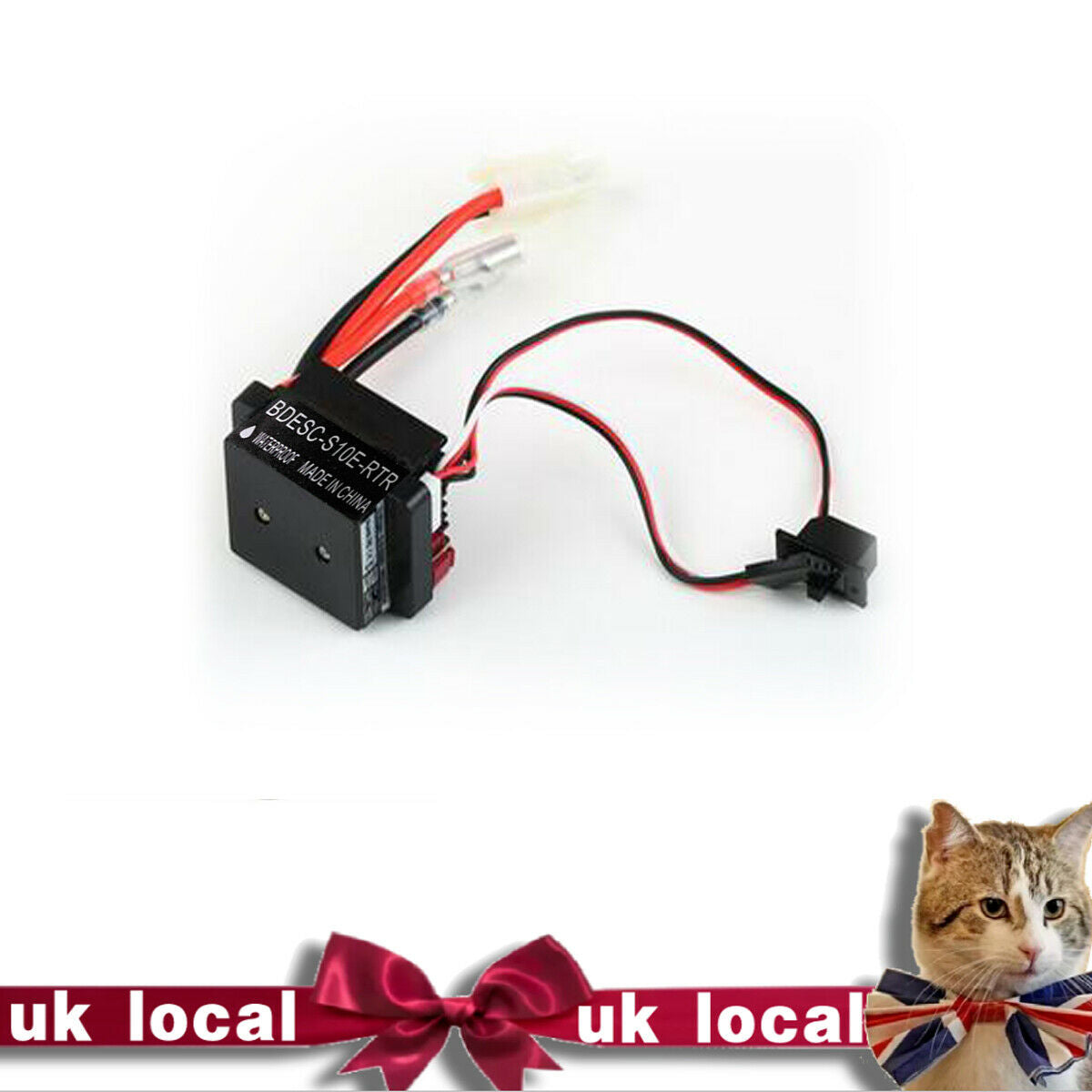 Waterproof 320A Brushed Electronic Speed Controller ESC For RC RTR Car Boat Ship