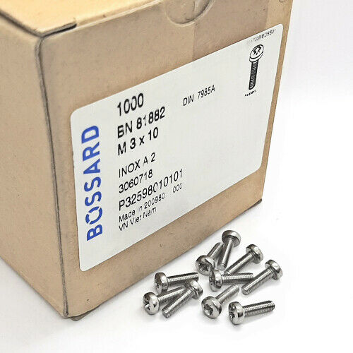 [300pcs] 3060718 M3X10/BN81882 DIN7985A SCREW