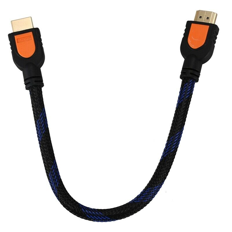 Ethernet MI Male to MI Male m/m Adapter Cable 30cm 12" for TV Computer W4B2B2