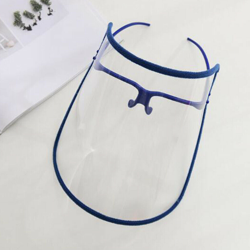 6Pcs Clear Safety Full Face Shield Guard Goggles Visor All-Round Dustproof