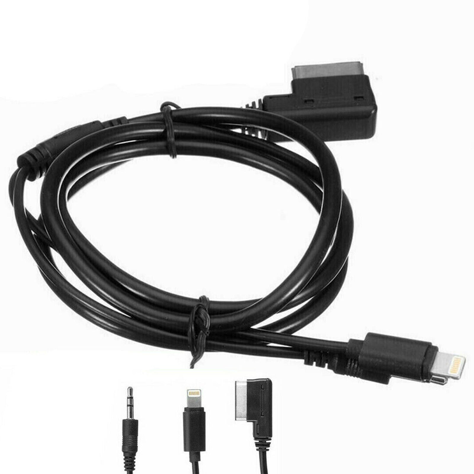 Music Interface AUX Cable 105cm 8-Pin Charging Cable Suitable for Audi