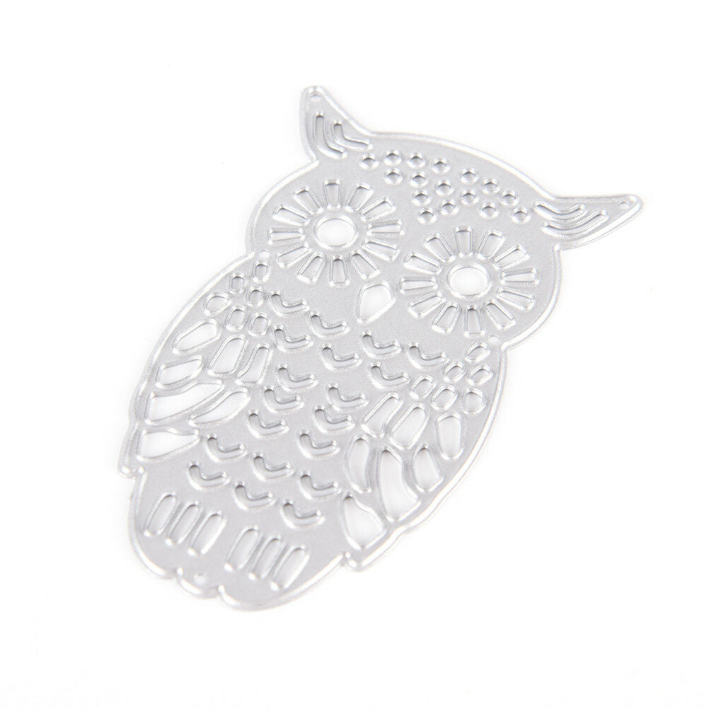 Owl Metal DIY Cutting Dies Stencil Scrapbook Album Paper Card Embossing Cr.l8