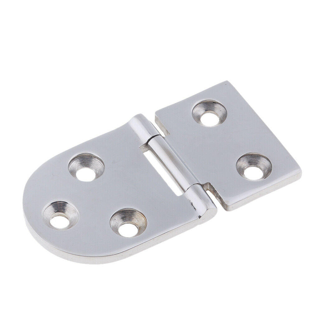Marine Stainless Steel Boat Door Hinges Hardware 76 x 40mm