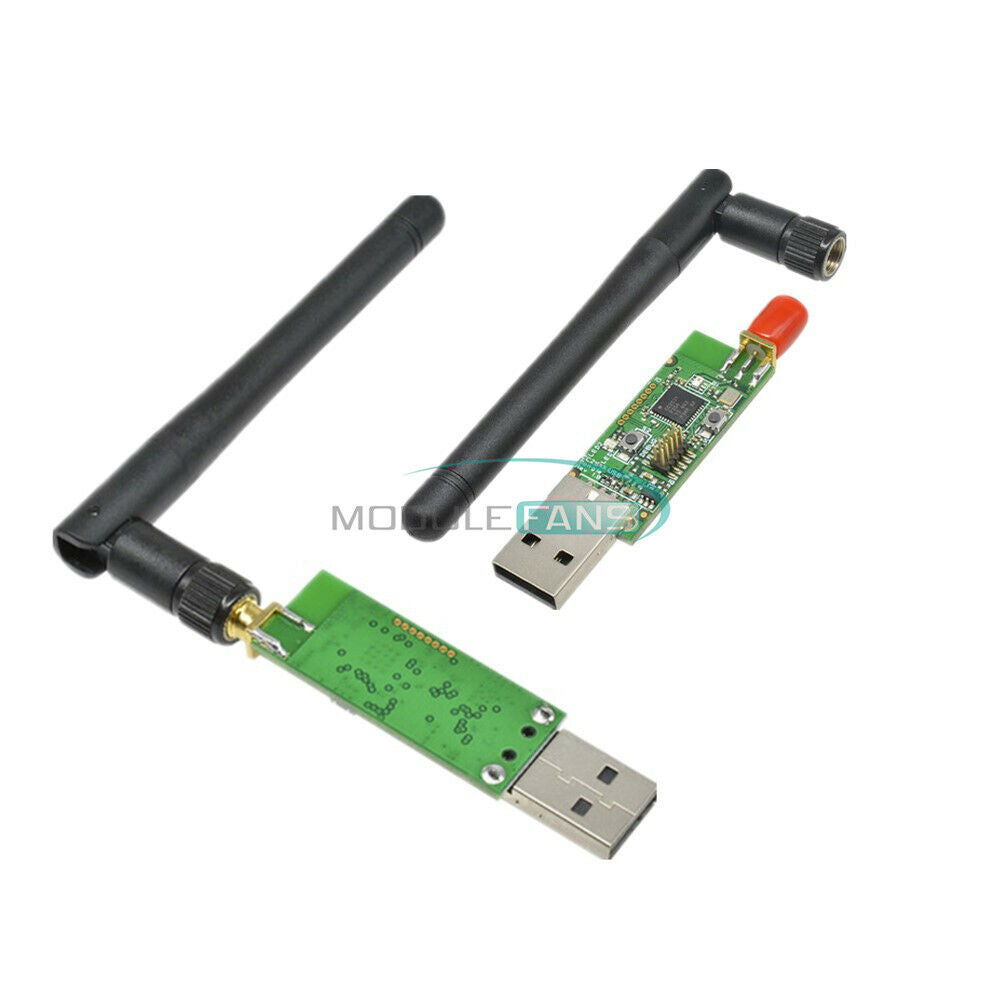 Bluetooth 4.0 USB CC2531 Protocol Analyzer Sniffer Module With External Antenna