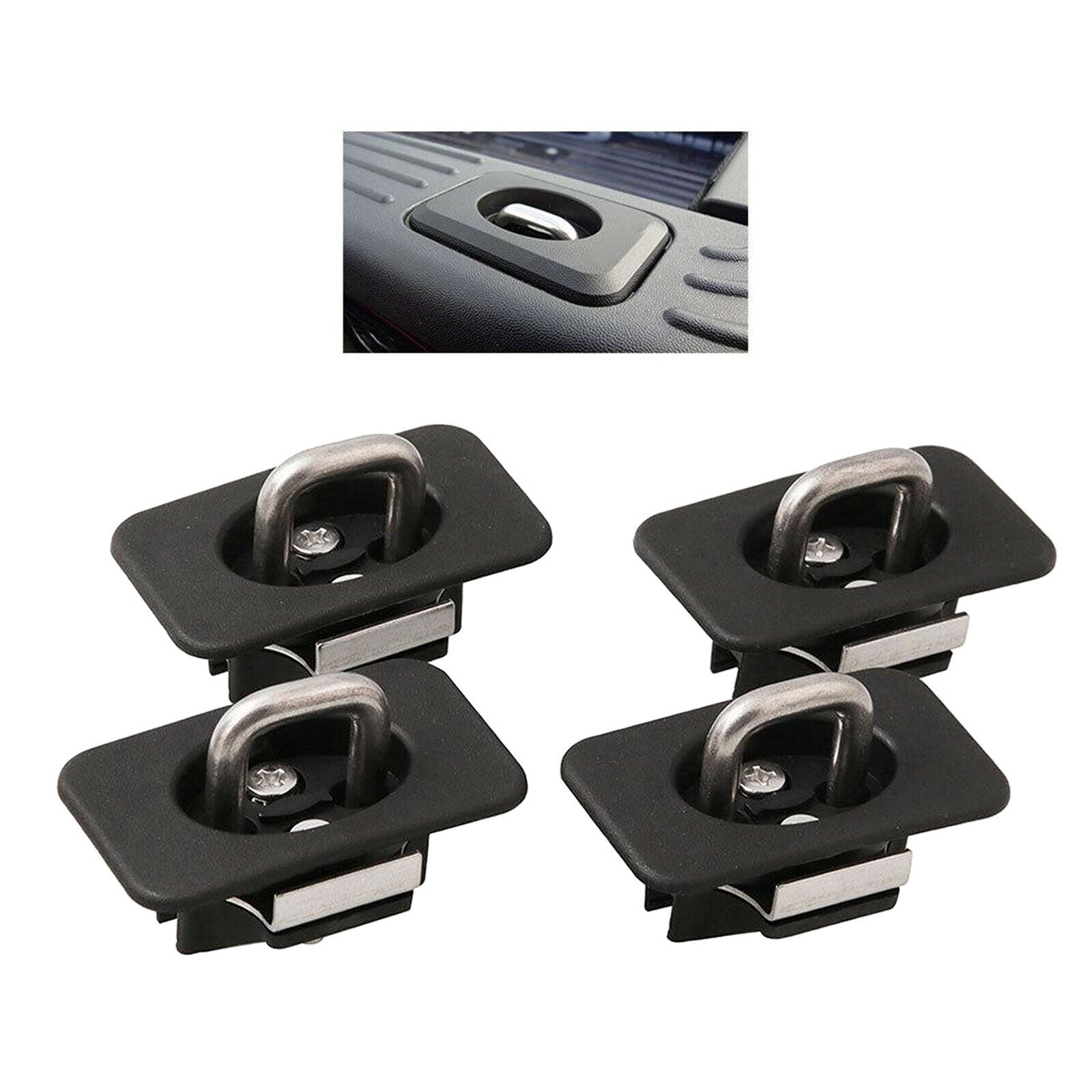 4x Pickup Truck Tie-Down Anchors Fit for Ford Raptor F150 98-14 Car Part