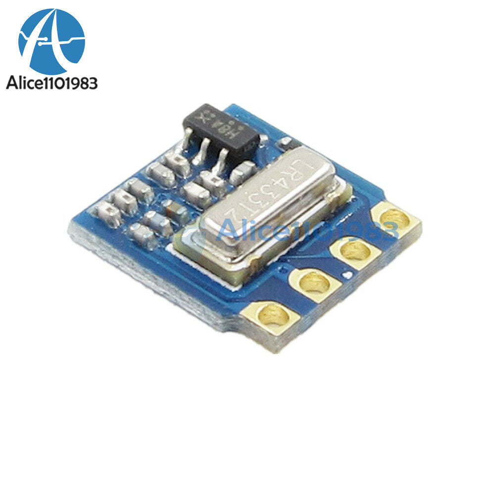 5PCS H34A-433 433Mhz MINI Wireless Transmitter Module ASK 2.6V-12V