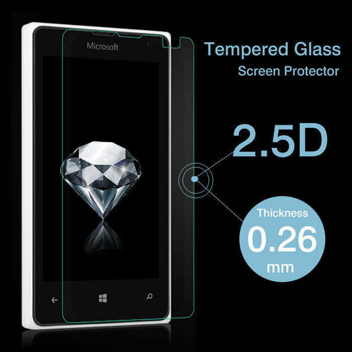 Tempered Glass for Microsoft Lumia 435 Screen Protector Film for Nokia Lumia 532