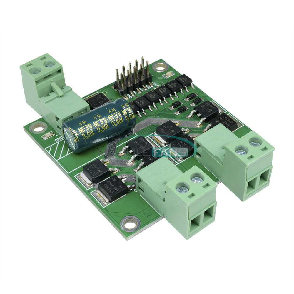 7A 160W DC 12V/24V Dual DC Motor Driver Module Board L298 H-bridge Logic Control