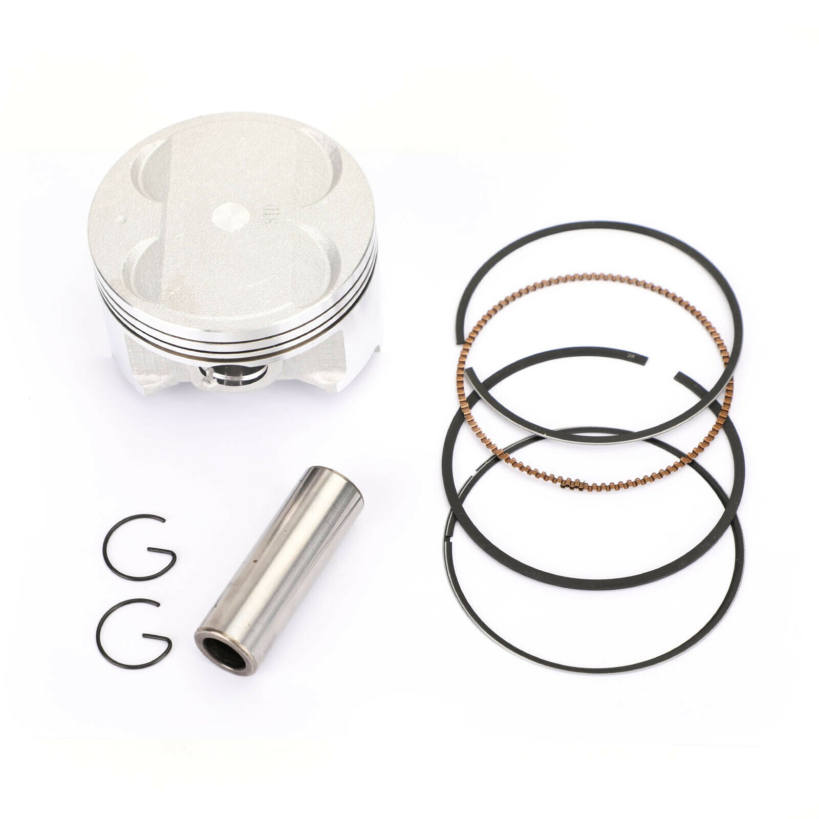 Piston Kit & Rings Set +0.75 83.75mm Fit for Suzuki AN 400 Burgman S 1999-2006